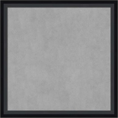 Amanti Art Black Framed Magnetic Board 13x13 X-Small Vision Board by AmantiArt