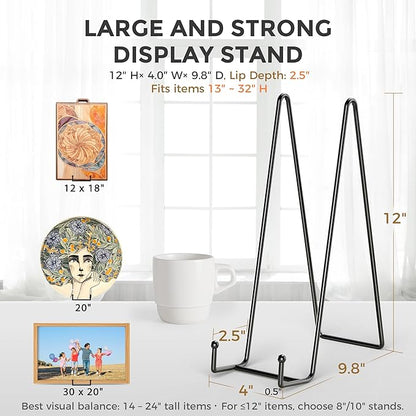 TR-LIFE 3 Pack 12 Inch Plate Stands - Image 3