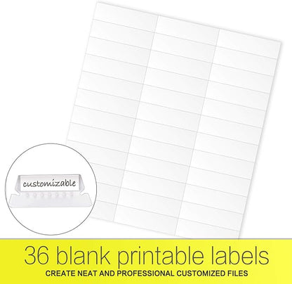 HERKKA Extra Capacity Hanging File Folders, 30 Pack Reinforced Letter Size - Image 6