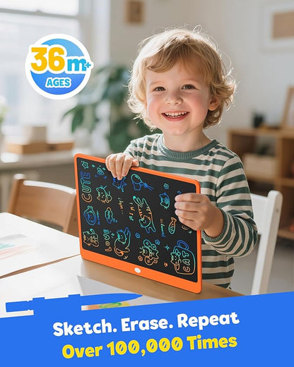 TEKFUN LCD Writing Tablet for Adults, Large Doodle Board, 16 Inch Colorful - Image 3