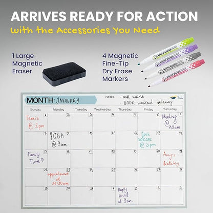 Monthly Magnetic Calendar for Refrigerator - Image 6