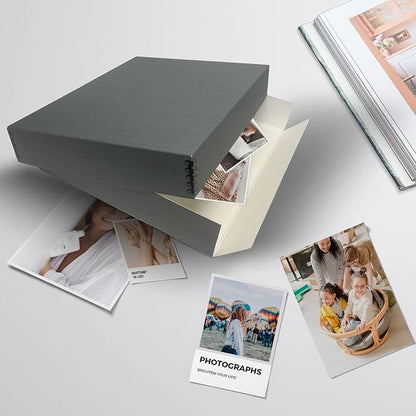 Lineco Museum Archival Storage Box, 14.75x18.75x3 in. Drop Front Design. - Image 7