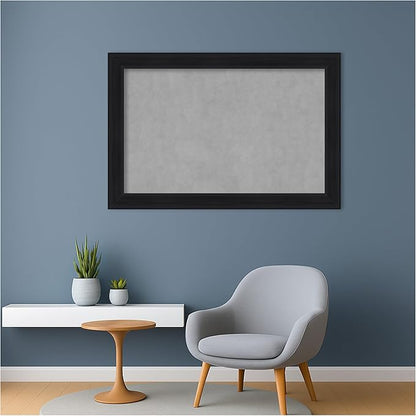 Amanti Art Black Framed Magnetic Board 25x37 Large Vision Board - Image 6