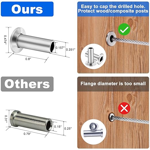 BLIKA 40 Pack Stainless Steel Protector Sleeves - Image 5