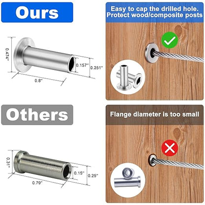 BLIKA 40 Pack Stainless Steel Protector Sleeves - Image 5