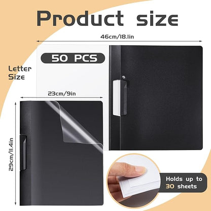 Maitys 50 Pack Durable Clear Report Covers - Image 3