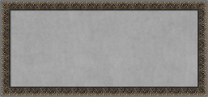Amanti Art Black Framed Magnetic Board 25x53 Oversize Vision Board by AmantiArt