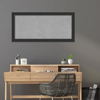 Amanti Art Black Framed Magnetic Board 25x53 Oversize Vision Board - Image 6