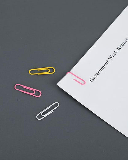 PAPERPAL Paperclips for Office School & Personal Use, Duo Size Vinyl Coated - Image 6
