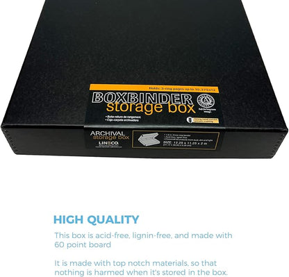 Lineco Archival Oversized 3-Ring Album Box - Image 3