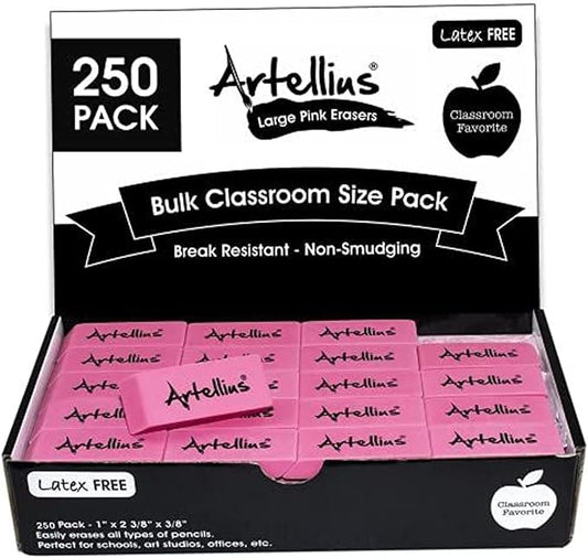 Pencil Erasers for Kids by Artellius