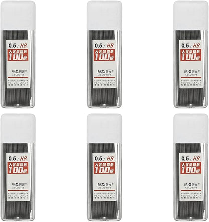 PATIKIL 600Pcs 2B Mechanical Pencil Lead, 0.5mm Black Lead Refill Break by PATIKIL