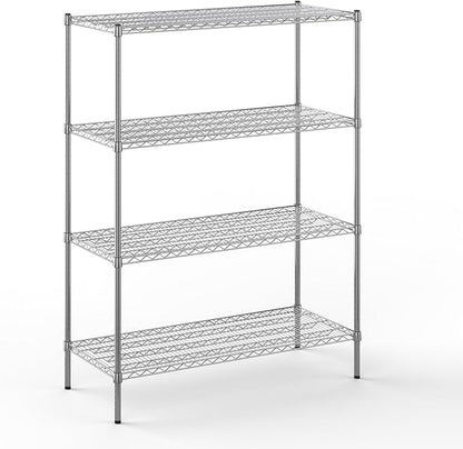 Regal Altair 21" Deep x 48" Wide x 64" Height Wire Shelving Kit | 4-Tier | NSF by Regal+Altair