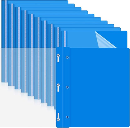 Teling 72 Pack Clear Front Report Covers Bulk Business Report Covers Plastic by Teling