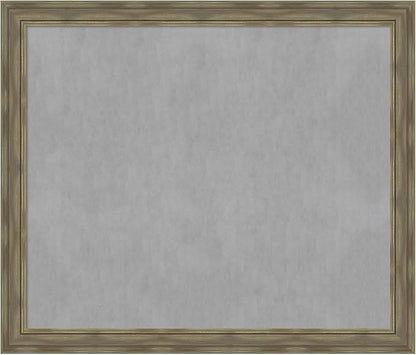 Amanti Art Grey Framed Magnetic Board 46x54 Oversize Vision Board by AmantiArt