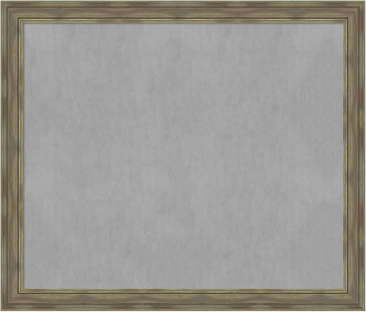 Amanti Art Grey Framed Magnetic Board 46x54 Oversize Vision Board by AmantiArt