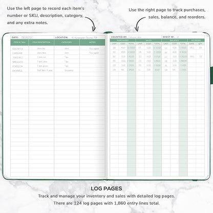 Clever Fox Inventory & Sales Log Book - Image 3
