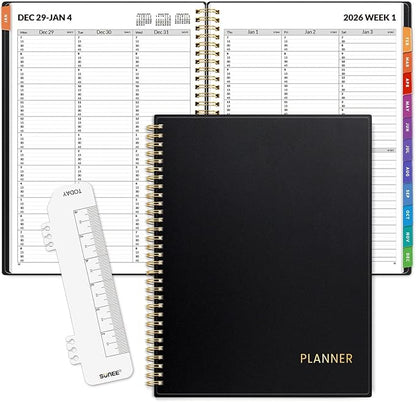 SUNEE 2026 Appointment Book, Quarter-Hourly, Weekly & Monthly by SUNEE