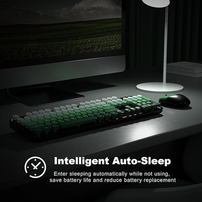 MOFII Wireless Keyboard and Mouse Combo, Full Size 2.4G Plug and Play - Image 4