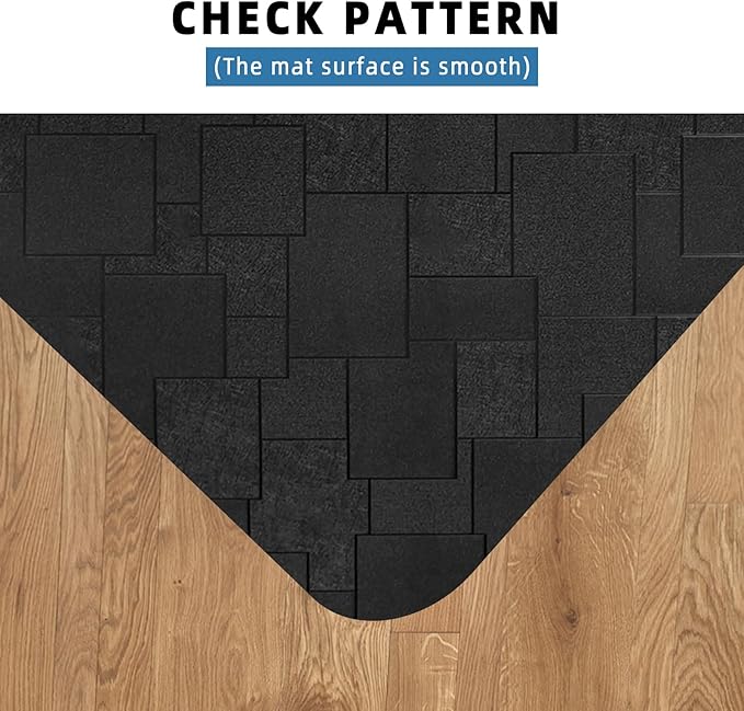 Office Chair Mat for Hard Floor, 48x36 inches Computer Chair Mat - Image 7