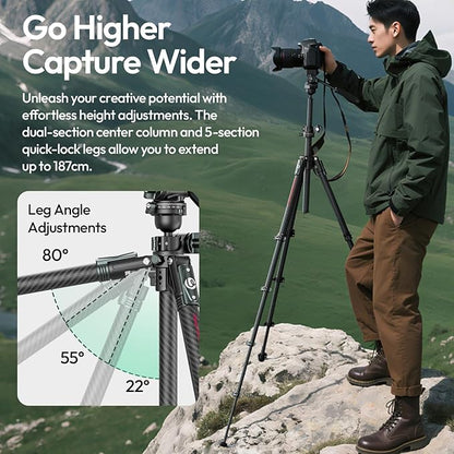 Ulanzi JJ06 Professional Camera Tripod Stand - Image 7