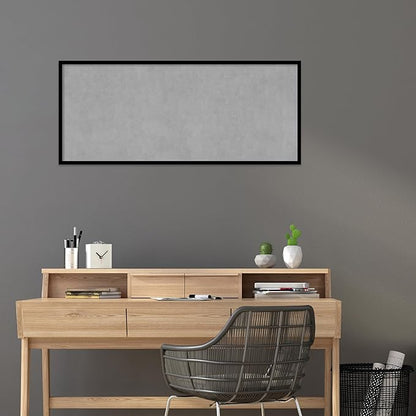 Amanti Art Black Framed Magnetic Board 21x49 Oversize Vision Board - Image 5