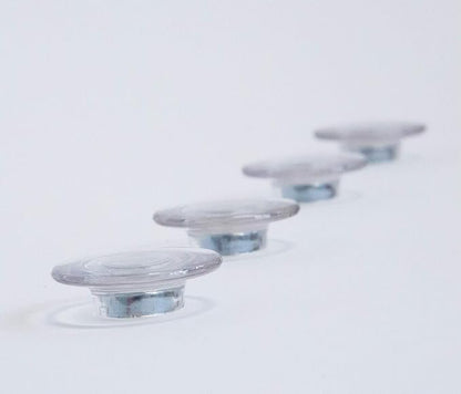 Clear Button Magnets for Glass Boards and Magnetic Whiteboards, Refrigerators - Image 5
