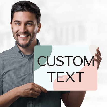 Custom Sign, Custom Street Sign, 11 Font Colors, 13 Font Styles, 4 Hole Options - Image 2