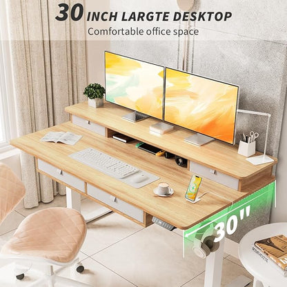 Kingant 55 x 30 Inch Electric Standing Desk - Image 5