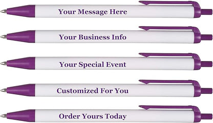 RevMark Personalized Ballpoint Pen, Custom Printed Name, Business or Event by RevMark