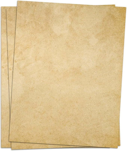 Cheericome Vintage Antique Letterhead Paper, 200 Sheets Double-Sided, 8.5" x 11" - Image 2