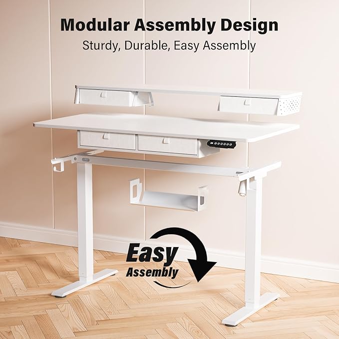 Kingant 55 x 24 Inch Electric Standing Desk - Image 8