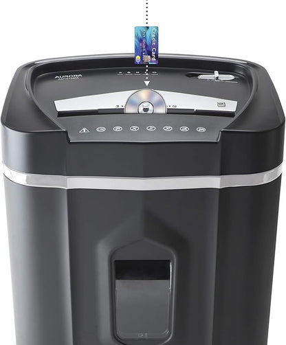 Aurora AU1210MA Professional Grade High Security 12-Sheet Micro-Cut Paper/CD - Image 2