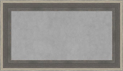 Amanti Art Grey Framed Magnetic Board 17x29 Small Vision Board by AmantiArt