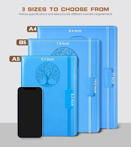 Biuwory Lined Journal Notebook for Women Men, 256 Pages B5 Large Hardcover - Image 2
