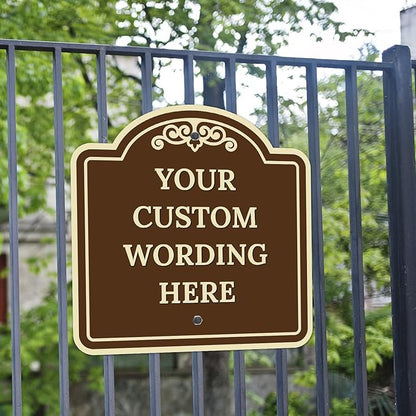 Custom Decorative Sign, Personalized Metal Sign - Image 4