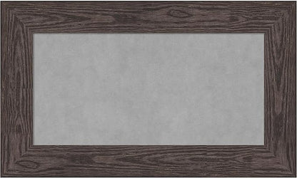 Amanti Art Black Framed Magnetic Board 18x30 Small Vision Board by AmantiArt