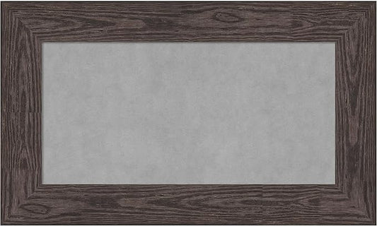 Amanti Art Black Framed Magnetic Board 18x30 Small Vision Board by AmantiArt