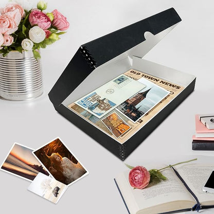 Lineco Folio Storage Box, Clamshell Design, 9.5x12.5x1.75 Inches, Archival - Image 7