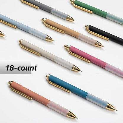 Linbsunne Ballpoint Pens Black Medium Point 1mm Pen - Image 4