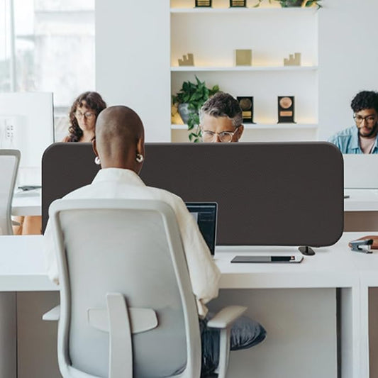 DECOLAB Desk Divider, Portable Desktop Privacy Panels Partition by DECOLAB