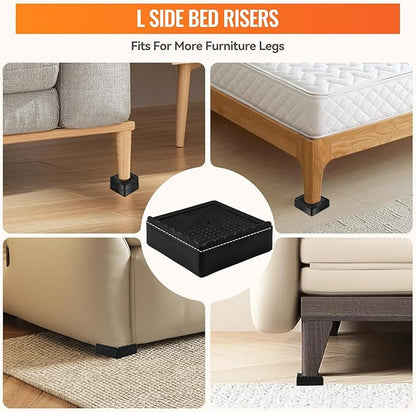 shouwuhho Furniture Risers, 32 Pack Bed Risers - Image 3