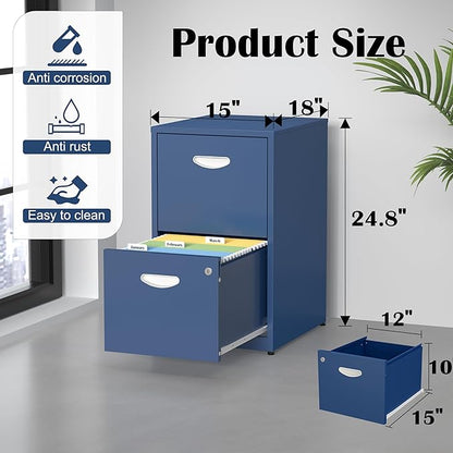 SteeLoong 2 Drawer File Cabinet - Image 3