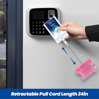 Scooch on Down Funny OBGYN Badge Reel | Retractable ID Card Labor and Delivery - Image 6