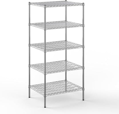 Regal Altair 24" Deep x 30" Wide x 64" Height Wire Shelving Kit | 5-Tier | NSF by Regal+Altair