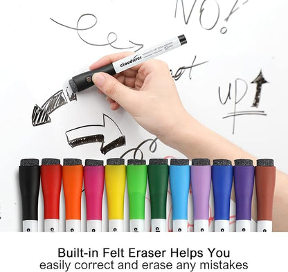 cloudriver Magnetic Dry Erase Markers, 24 Pack Whiteboard Markers - Image 5