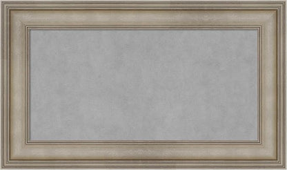 Amanti Art Silver Framed Magnetic Board 17x29 Small Vision Board by AmantiArt