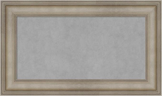 Amanti Art Silver Framed Magnetic Board 17x29 Small Vision Board by AmantiArt