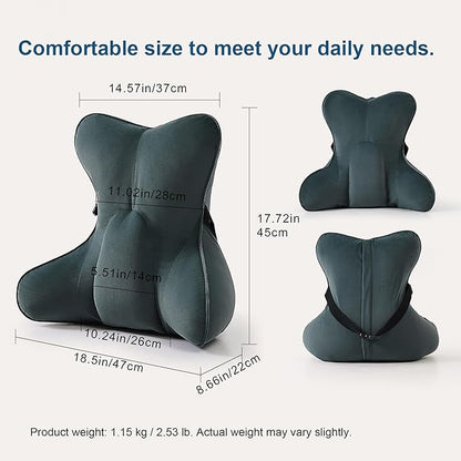 Ailuteie Lumbar Support Pillow for Lower Back Pain Relief – Multi-Functional - Image 2