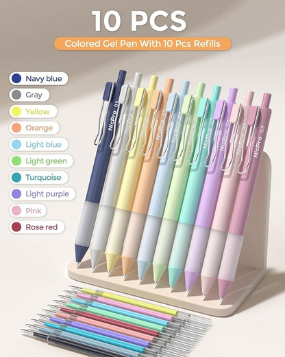 Nicpro 33PCS Aesthetic Highlighter and Gel Pen set - Image 3